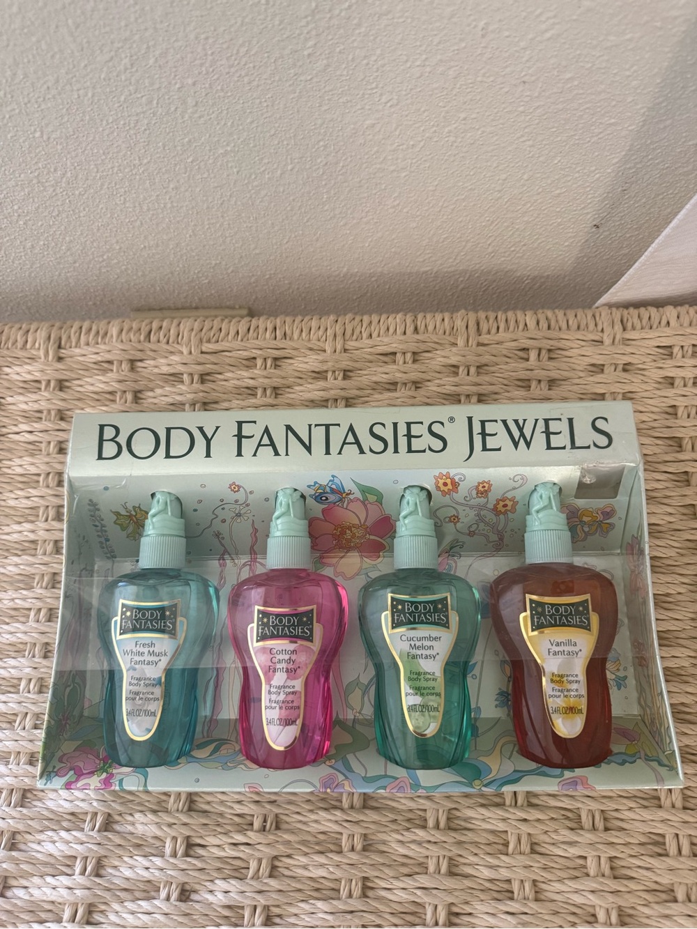 Fantasie Body Fantasies Jewels 4-Pack Fragrance Mists — 2006 body spray